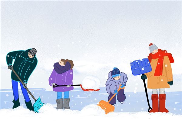 梦见和别人一起清理雪_人物篇_卜易居手机版
